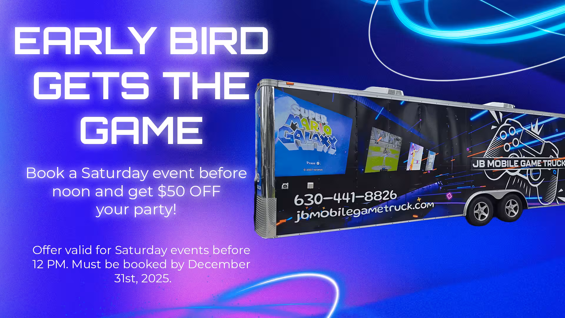 mobile gaming truck schaumburg il